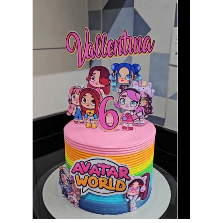 Arquivo de Corte Topo Avatar World 1