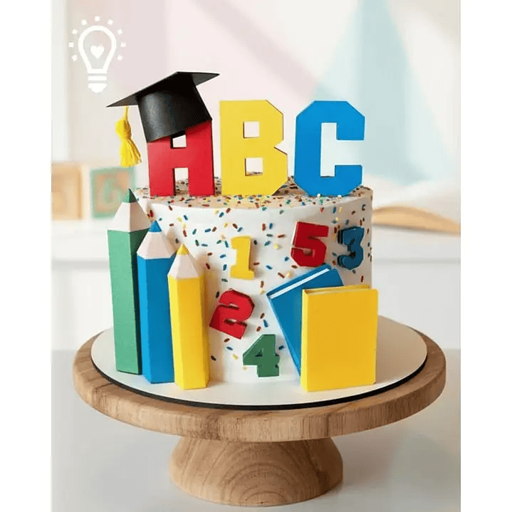 Archivo de corte superior de graduación ABC 1