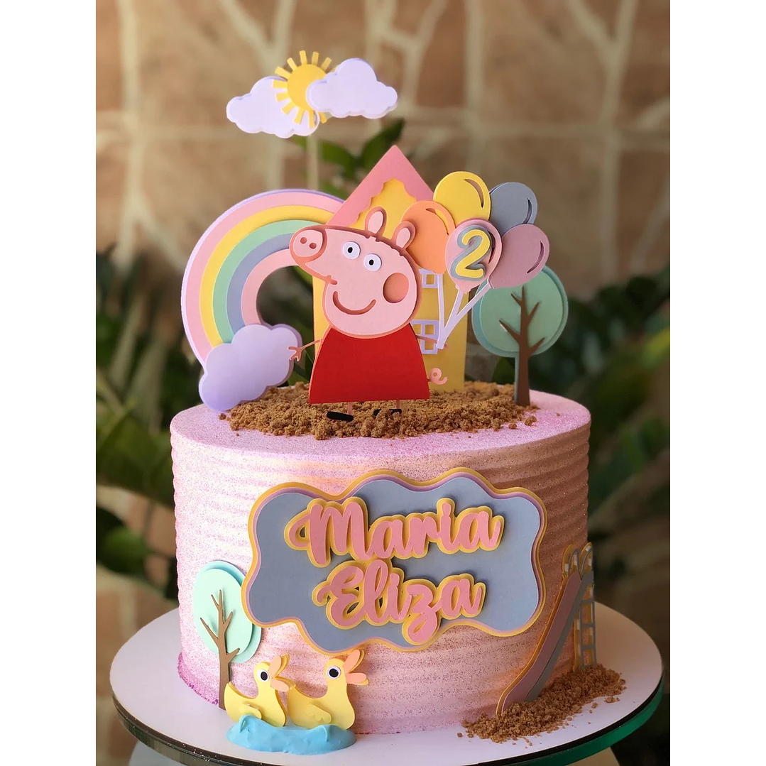 Arquivo de Corte Topo Peppa Pig (Arquivo Em Studio E PDF ) 1