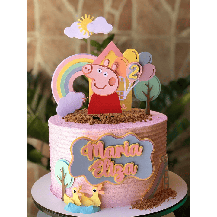 Arquivo de Corte Topo Peppa Pig (Arquivo Em Studio E PDF ) 1