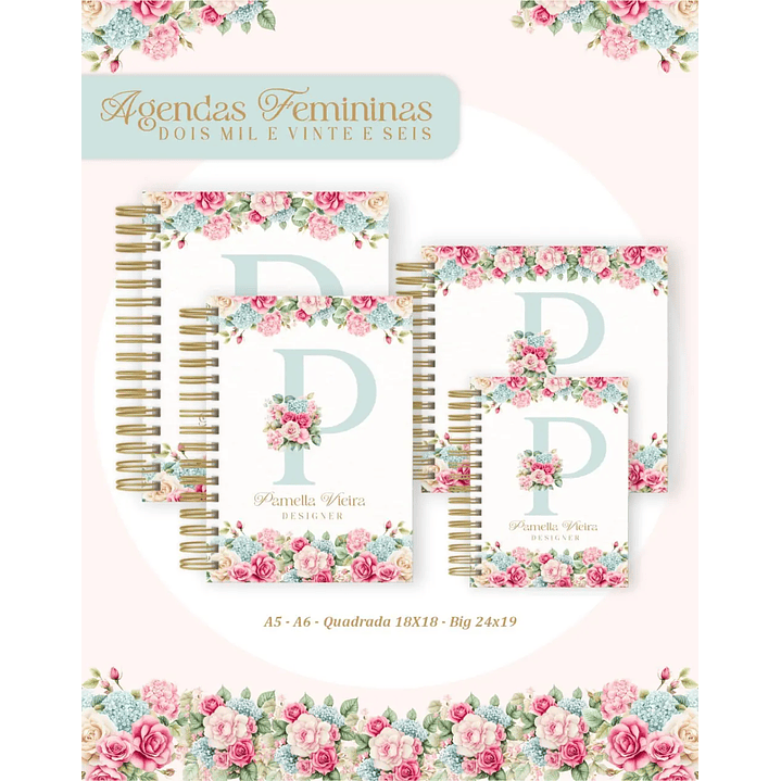 Arquivo Digital  Agendas femininas Alfabeto Arquivo Digital 1