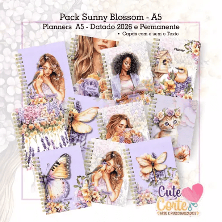 Arquivo Digital  Pack Sunny Blossom 1