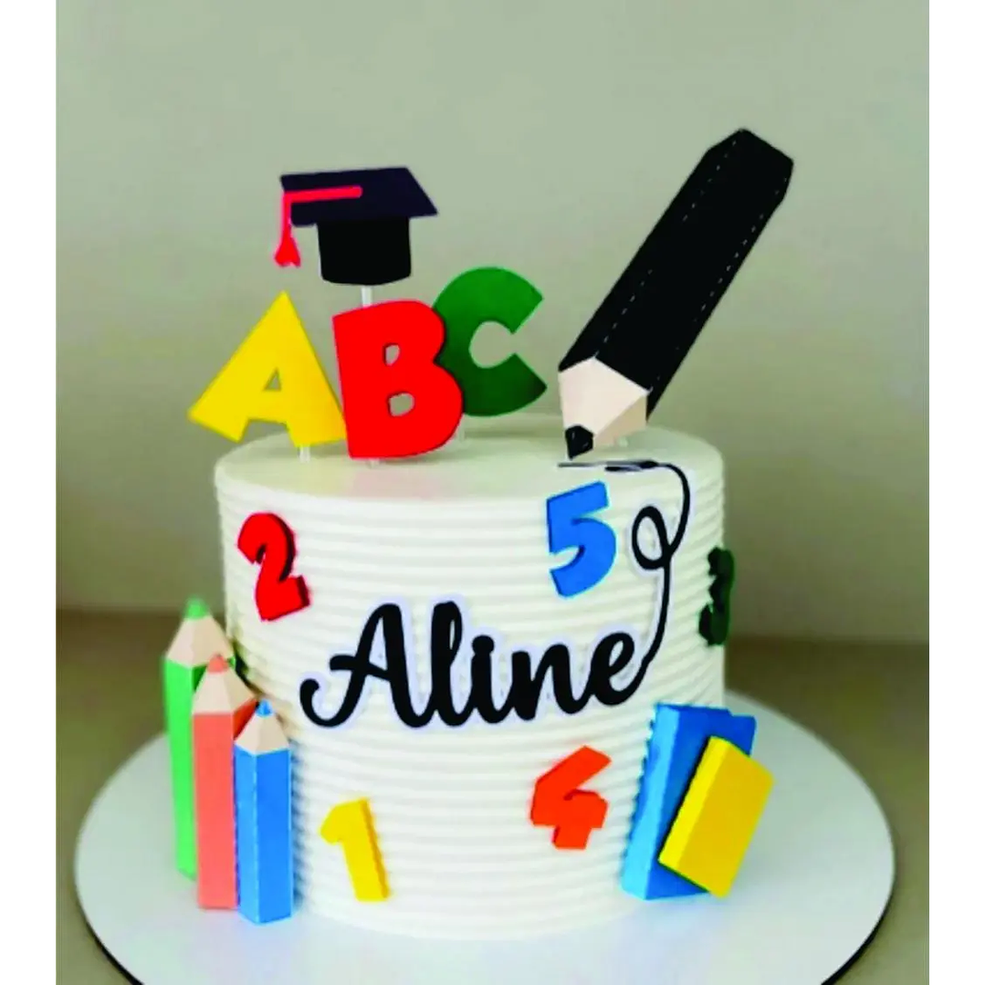 Archivo de corte superior de graduación ABC 1