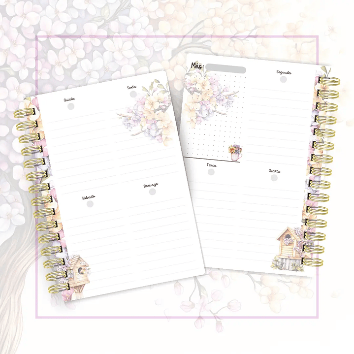 Arquivo Digital  Pack Sunny Blossom 9