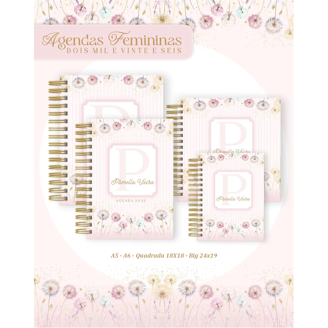 Arquivo Digital  Agendas femininas Alfabeto Arquivo Digital 3