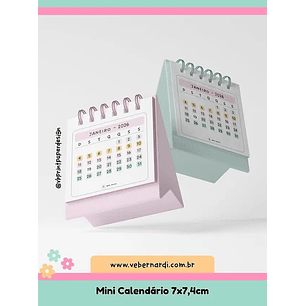 Arquivo Digital Calendários Colors 2026 