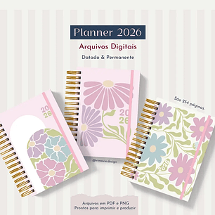 Arquivo Digital  Agenda Planner 2026