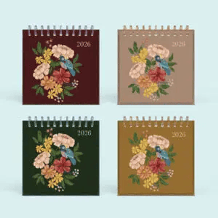 Coleção Flores de Outono 2026  Calendário 3