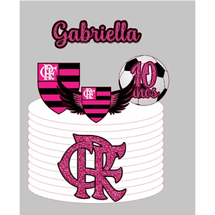 Arquivo de Corte Topo de Bolo Flamengo