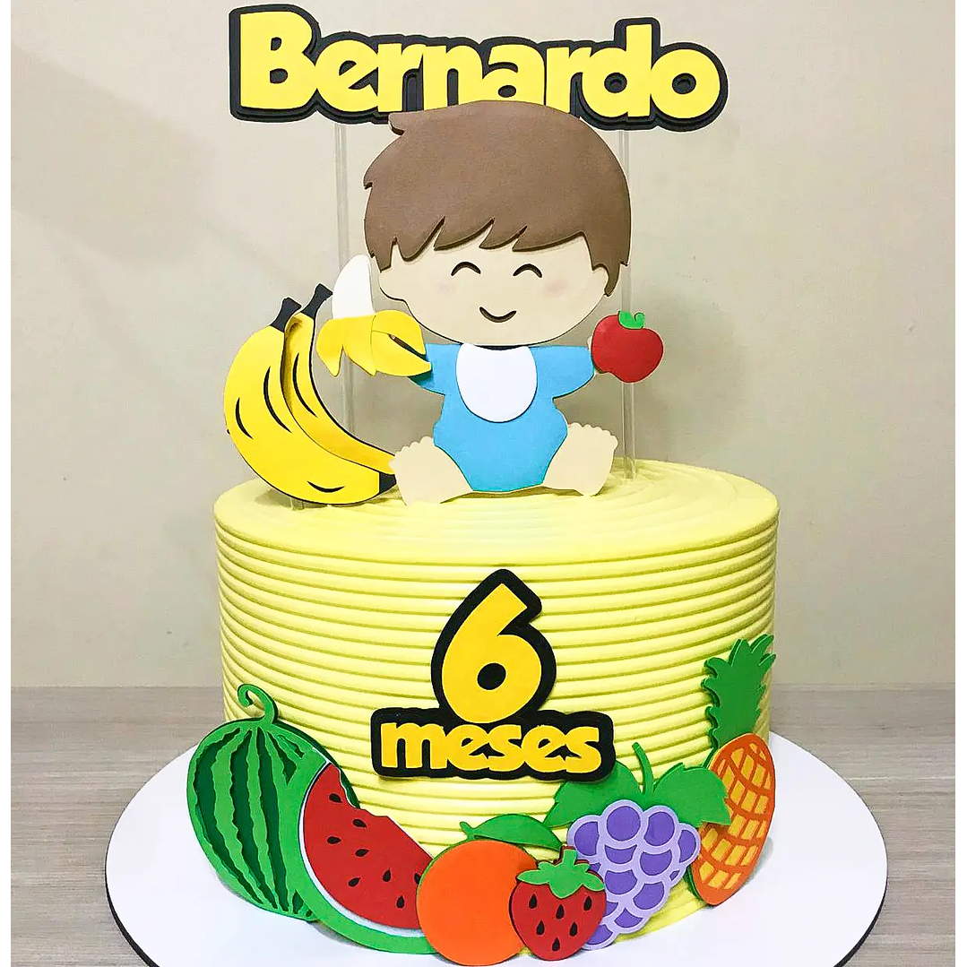 Arquivo de Corte Topo de Bolo Frutas Candy 1