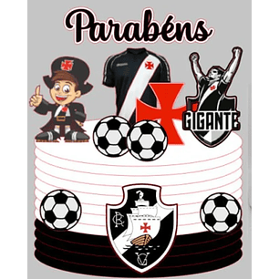 Arquivo de Corte Topo de Bolo Vasco