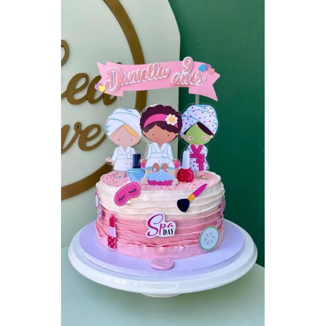 Arquivo de Corte Topo de Bolo Spa 1