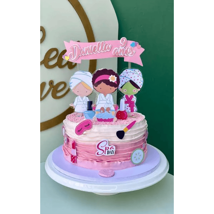 Arquivo de Corte Topo de Bolo Spa 1