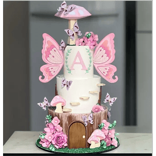 Arquivo de Corte Topo de Bolo Borboletas