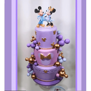 Arquivo de Corte Topo de Bolo Mickey e Minnie