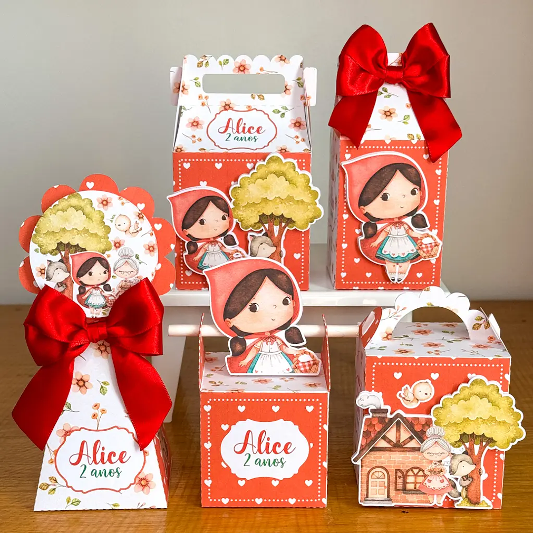 Arquivo de Corte Chapeuzinho Vermelho (Studio e PDF) 1