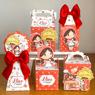 Arquivo de Corte Chapeuzinho Vermelho (Studio e PDF)