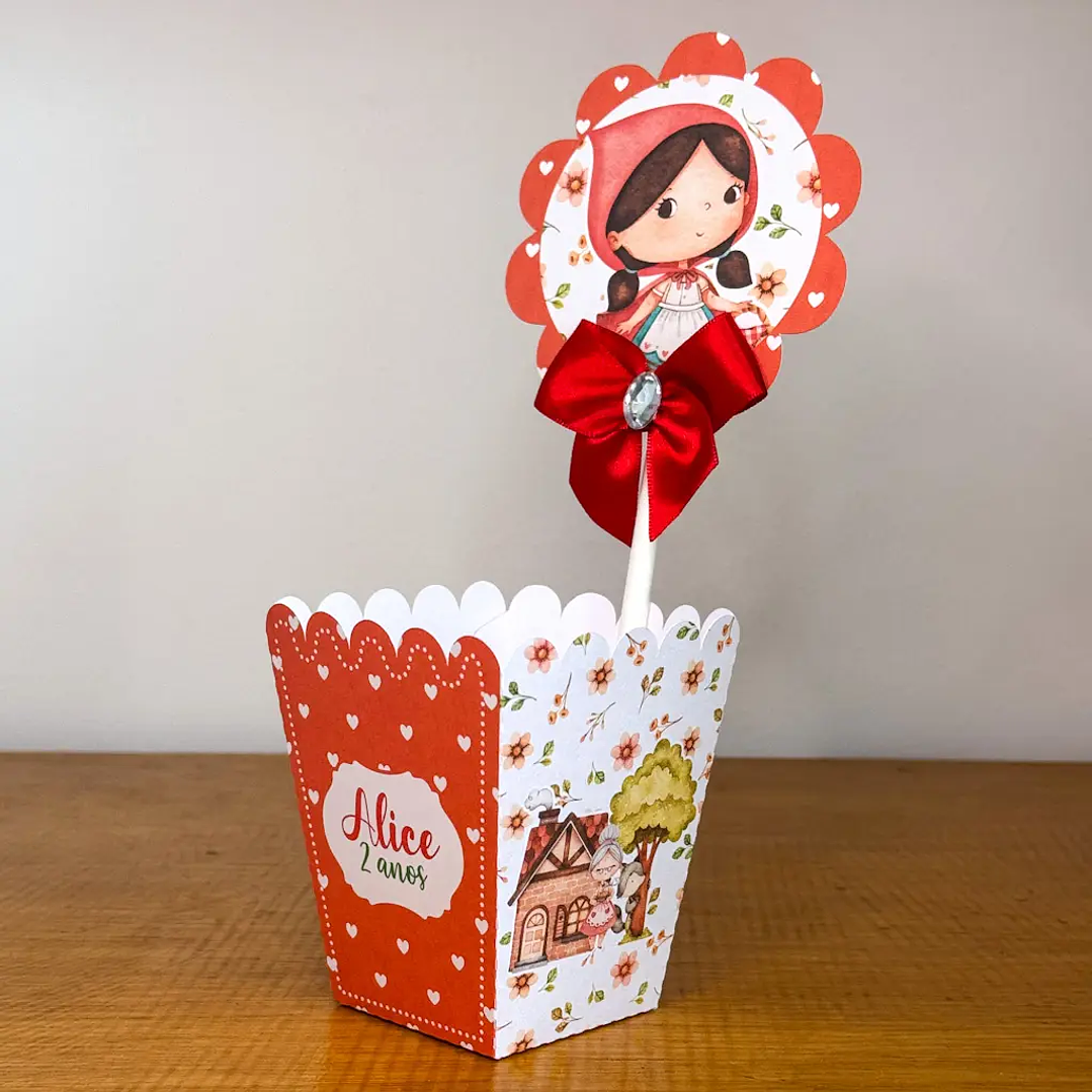 Arquivo de Corte Chapeuzinho Vermelho (Studio e PDF) 7