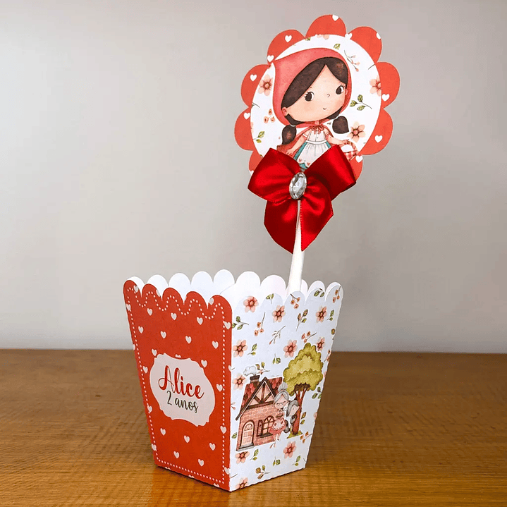 Arquivo de Corte Chapeuzinho Vermelho (Studio e PDF) 7