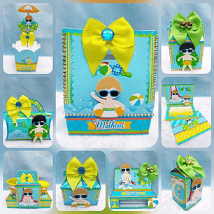 Arquivo de Corte Pool Party Menino