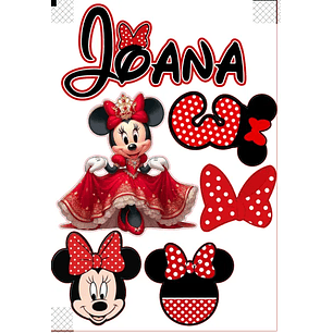 Arquivo de Corte Topo Minnie 