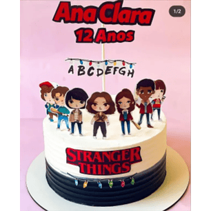 Arquivo de Corte Topo Stranger Things