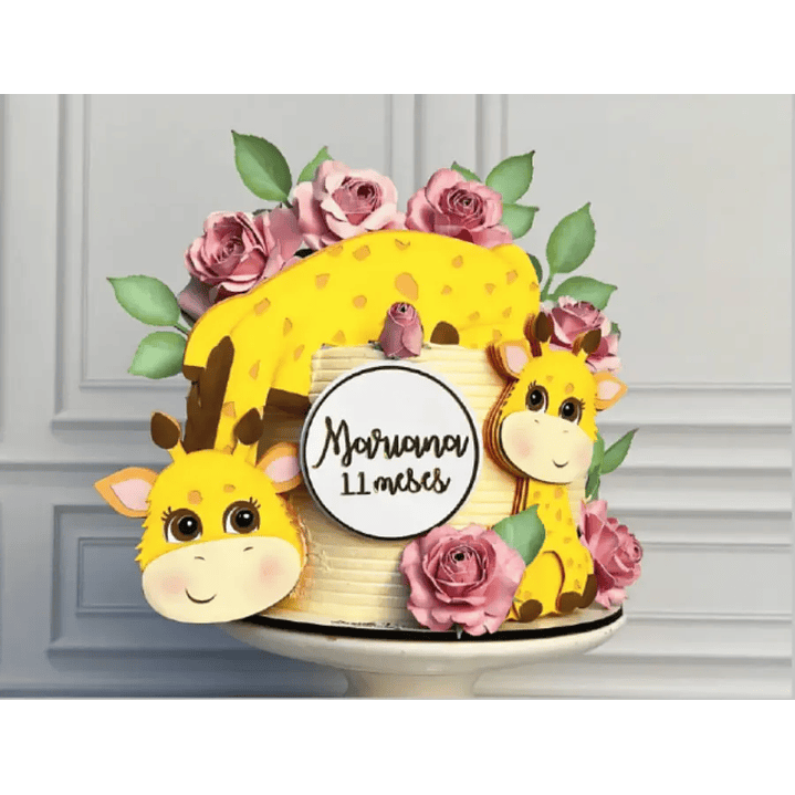 Arquivo de Corte Topo Girafa 1