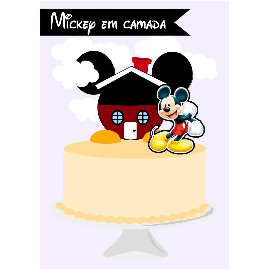 Arquivo de Corte Topo Mickey  1