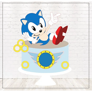 Arquivo de Corte Topo Sonic 