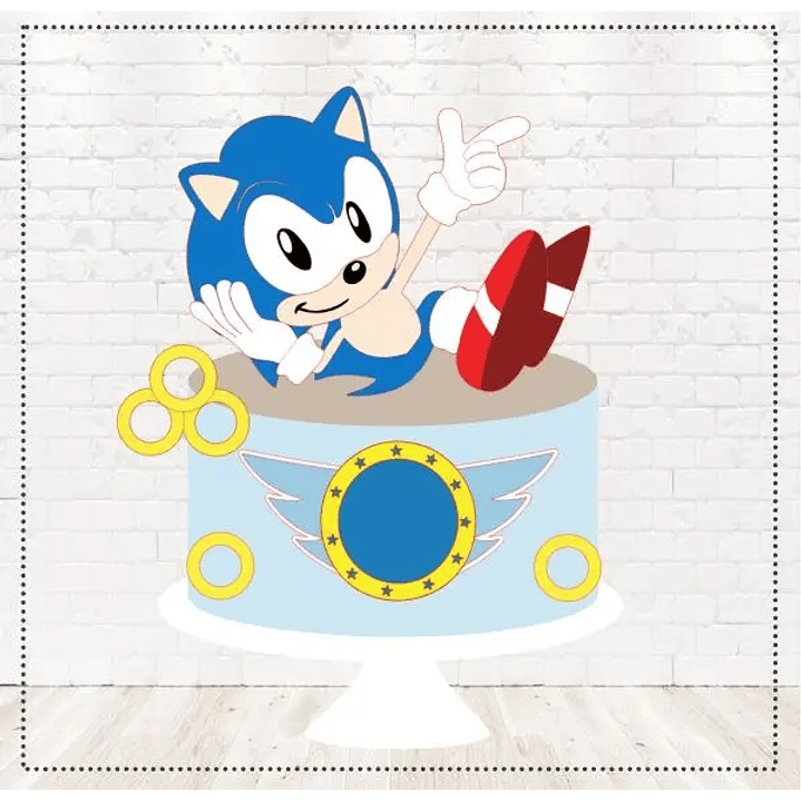 Arquivo de Corte Topo Sonic  1