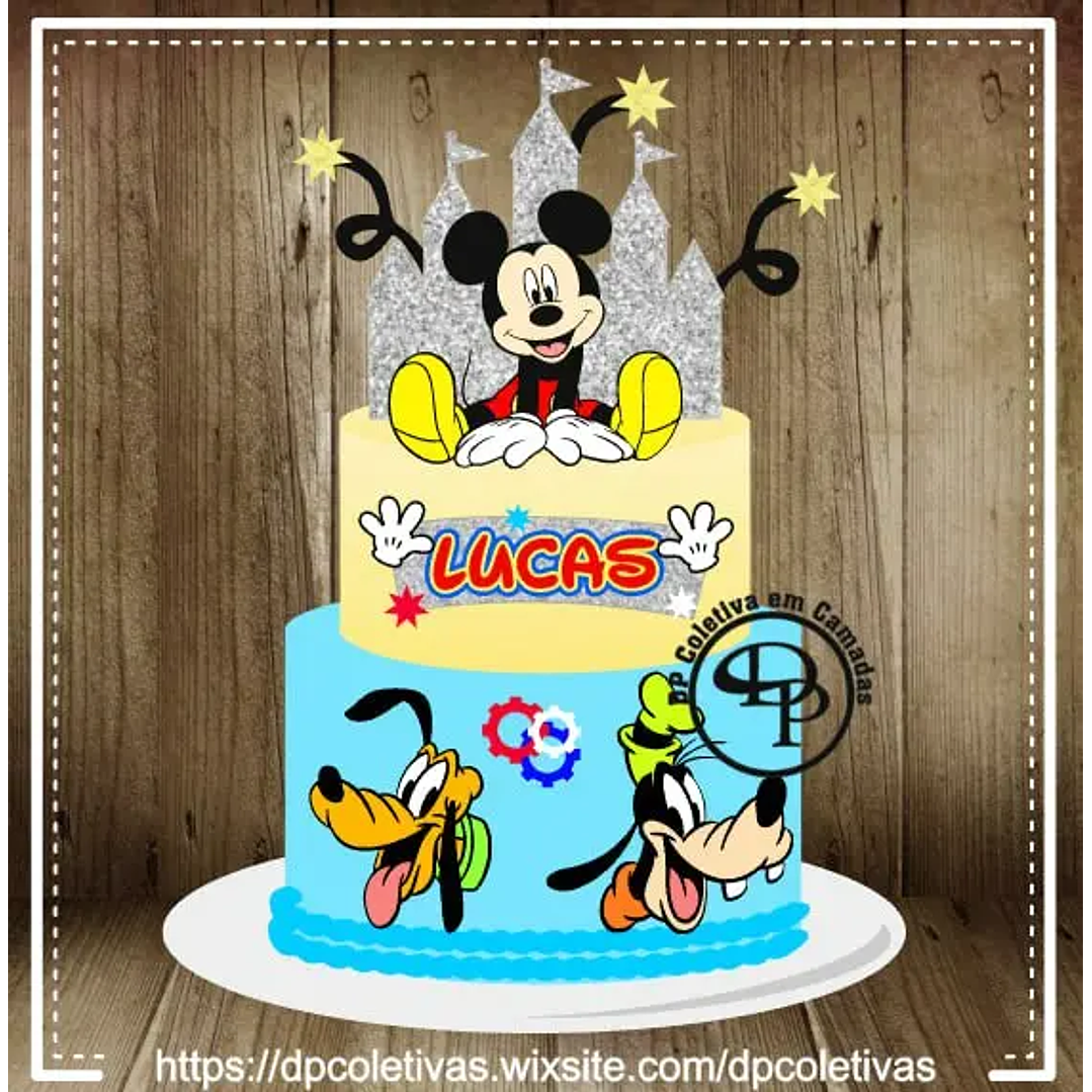 Arquivo de Corte Topo Mickey  1