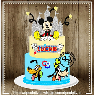 Archivo de corte superior de Mickey Mouse