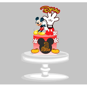 Archivo de corte superior de Mickey Mouse