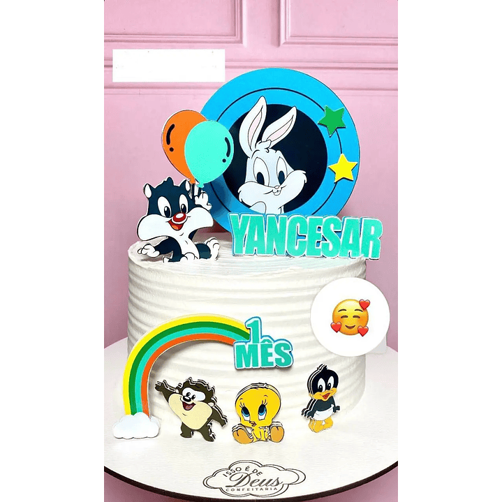 Arquivo de Corte Topo Looney Tunes 1