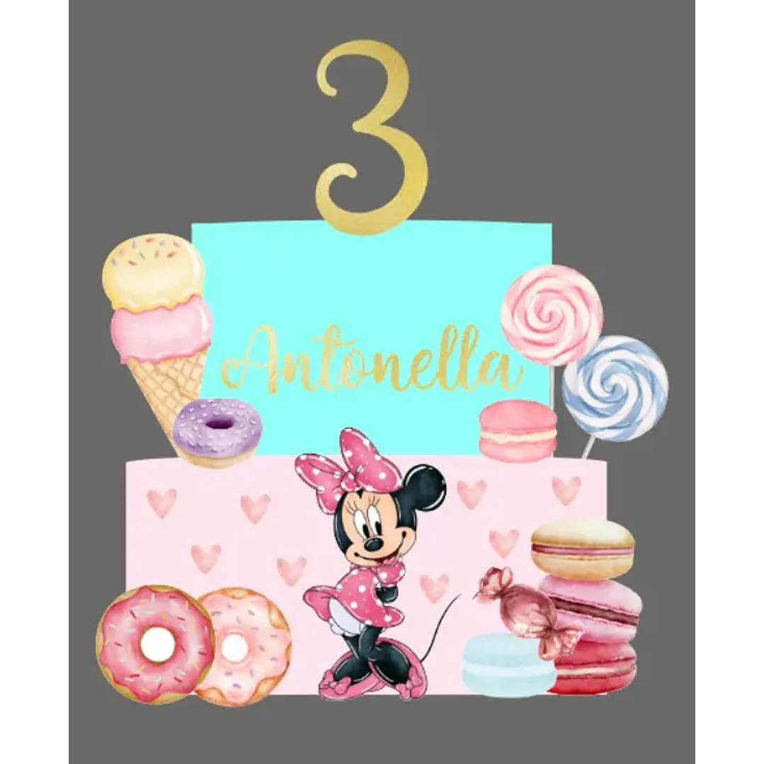 Arquivo de Corte Topo Minnie 1