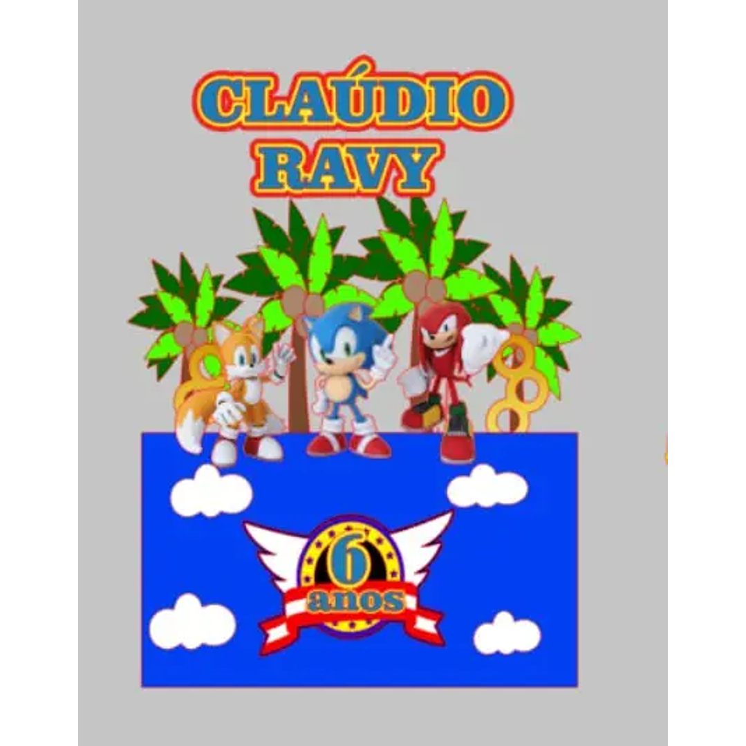 Arquivo de Corte Topo Sonic  1