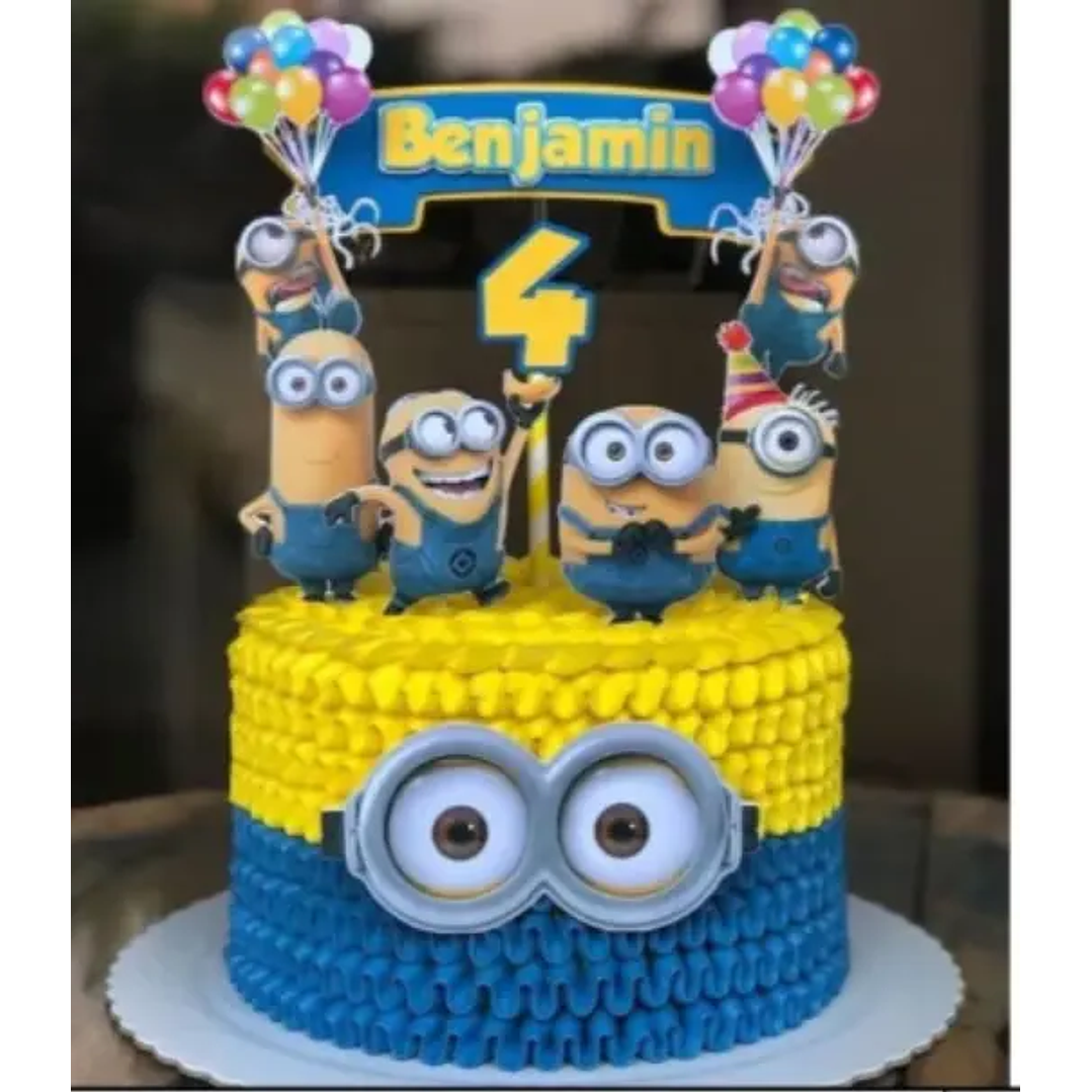 Arquivo de Corte Topo Minions 1