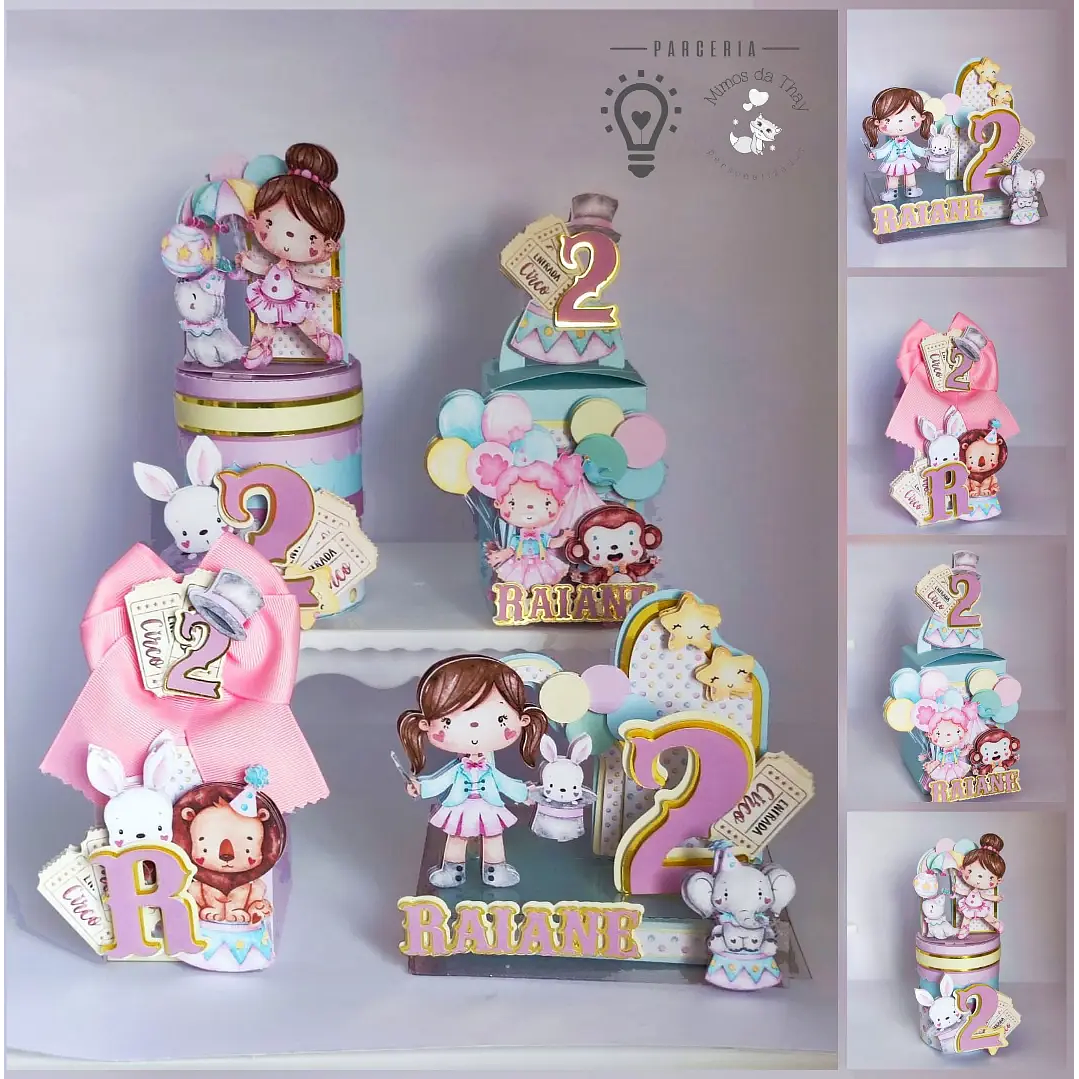 Arquivo de Corte Circo Menina 1