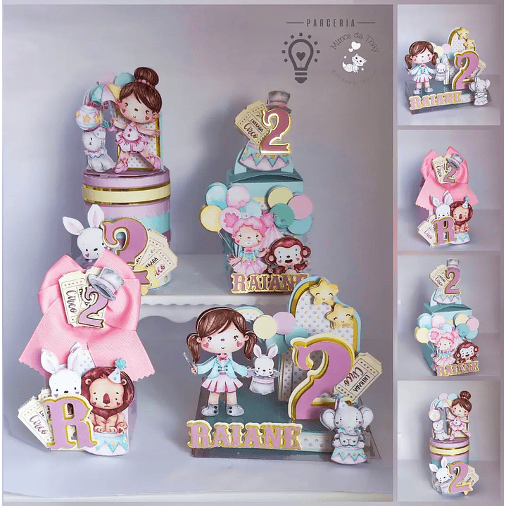 Arquivo de Corte Circo Menina 1