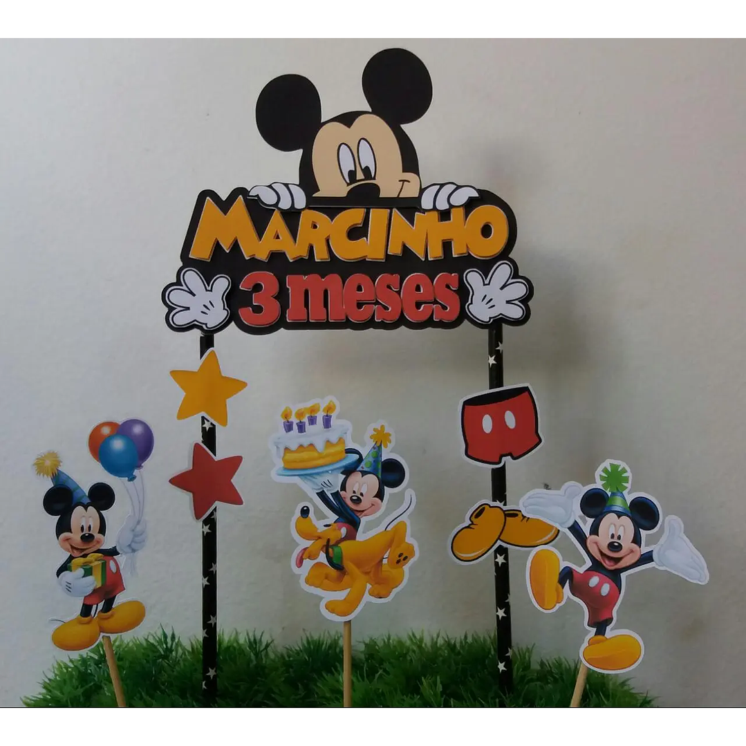 Archivo de corte superior de Mickey Mouse 1