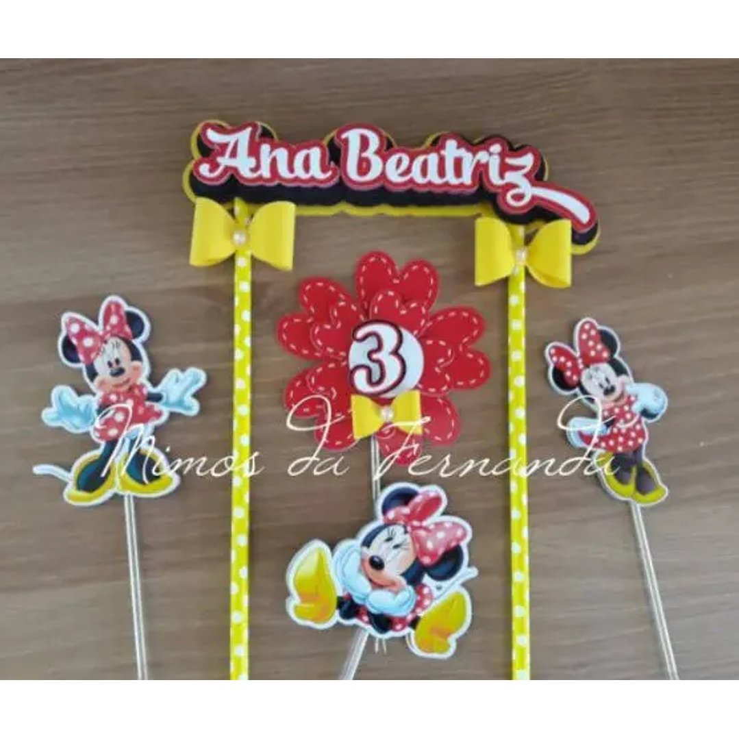 Arquivo de Corte Topo Minnie 1