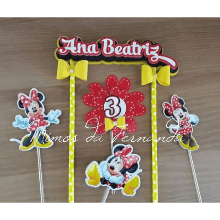 Arquivo de Corte Topo Minnie 1