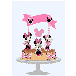 Arquivo de Corte Topo Minnie