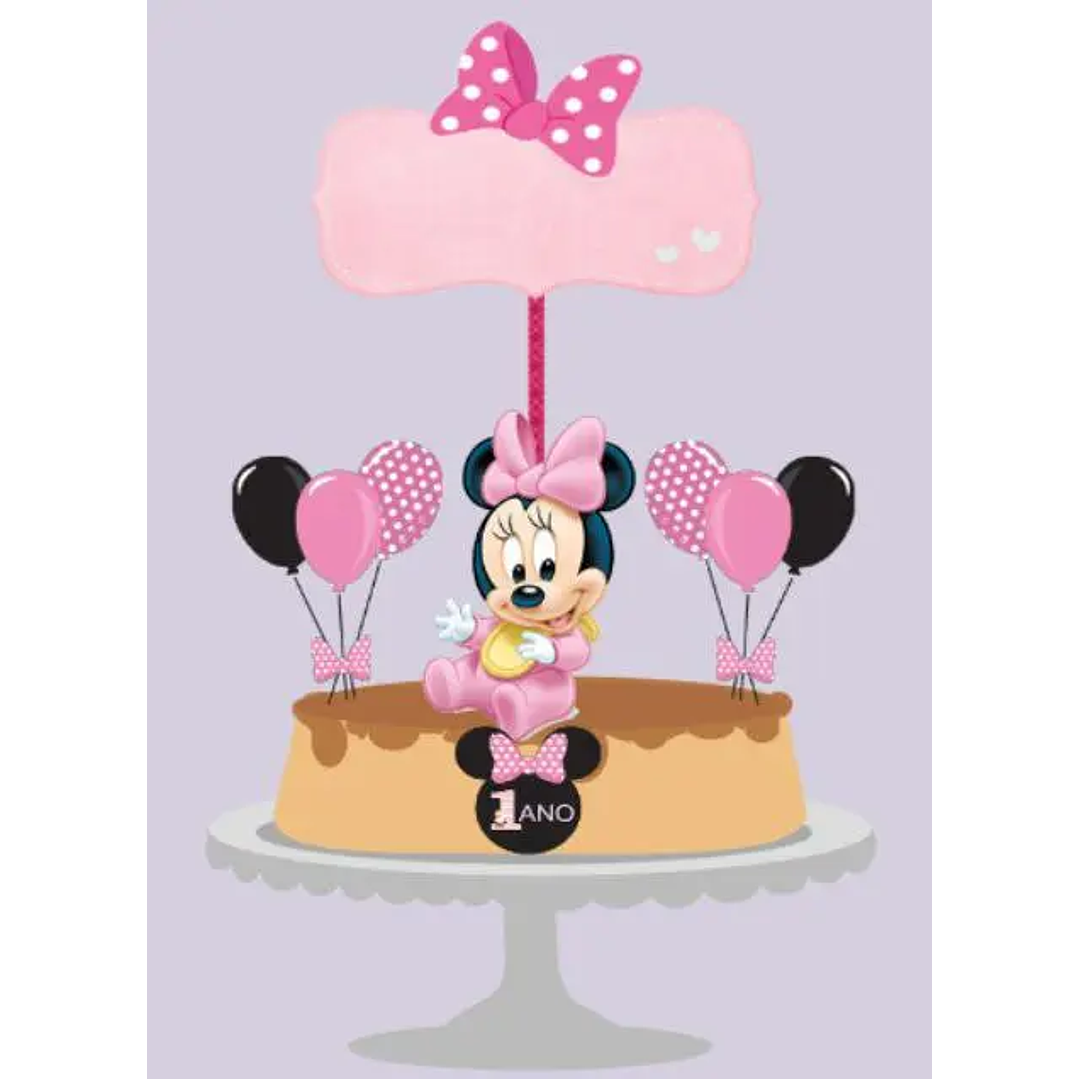Arquivo de Corte Topo Minnie Baby 1