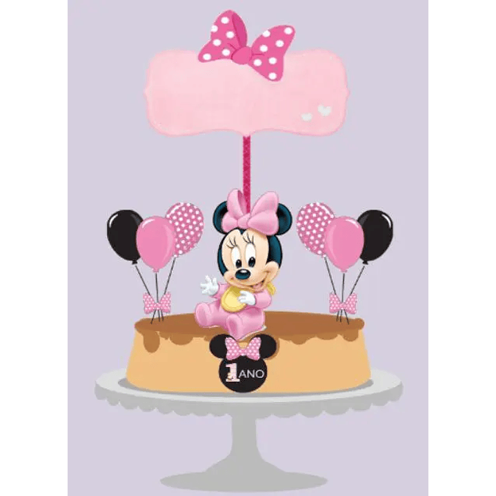Arquivo de Corte Topo Minnie Baby 1
