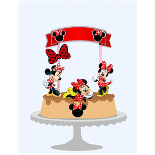 Arquivo de Corte Topo Minnie