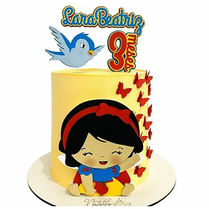 Arquivo de Corte Topo Branca de neve Baby