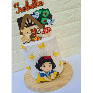 Arquivo de Corte Topo Branca de neve Baby