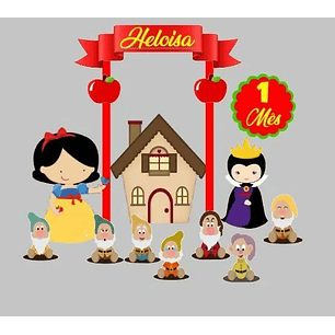 Arquivo de Corte Topo Branca de neve