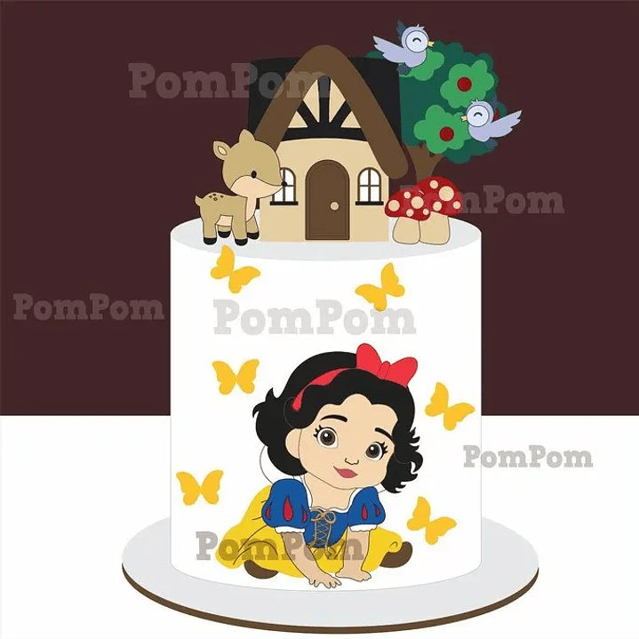 Archivo de corte de peonza de Blancanieves 1